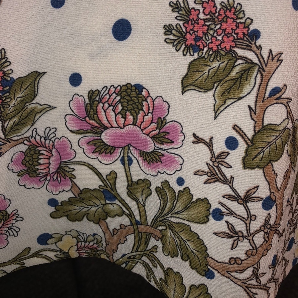 NWT Zenobia Polka Dot Blouse, 2XL - Picture 3 of 8